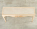 Sally Sirkin J. Robert Scott Travertine Snail Console Table