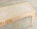 Sally Sirkin J. Robert Scott Travertine Snail Console Table