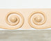 Sally Sirkin J. Robert Scott Travertine Snail Console Table