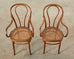 Set of Ten 19th Century J and J Kohn Bentwood Cane Armchairs