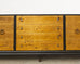 Renzo Rutilli Chinoiserie Decorated Gold Leaf Cabinet Credenza