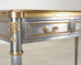 John Vesey Steel Bronze Neoclassical Library Table or Desk