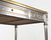 John Vesey Steel Bronze Neoclassical Library Table or Desk