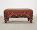 King Ranch Kilim Rug Style Upholstered Lounge Chair + Ottoman