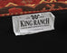 King Ranch Kilim Rug Style Upholstered Lounge Chair + Ottoman