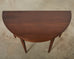 Pair of English Georgian Style Mahogany Demilune Consoles by Kittinger