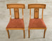 Set of Eight Neoclassical Style Klismos Dining Chairs