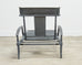Pair of Neoclassical Greco-Roman Style Klismos Chaise Lounges