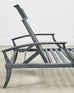 Pair of Neoclassical Greco-Roman Style Klismos Chaise Lounges
