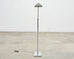 Koch & Lowy OMI Chromed Steel Adjustable Pharmacy Floor Lamp