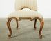 Set of Four Baroque Style Dining Chairs by Kreiss Collection