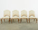 Set of Four Baroque Style Dining Chairs by Kreiss Collection