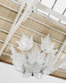 Lalique Champs Élysees 2 Tier Twelve Leaf Chandelier