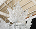 Lalique Champs Élysees 2 Tier Twelve Leaf Chandelier