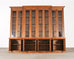 French Provincial Pine Library Bibliotheque Bookcase 10 Ft
