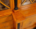 19th Century Austrian Biedermeier Fruitwood Bibliotheque Bookcase