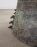 Monumental Southeast Asian Bronze Frog or Rain Drum Table 3 Ft