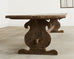 Monumental Country French Oak Farmhouse Dining Table 13 Ft