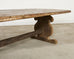 Monumental Country French Oak Farmhouse Dining Table 13 Ft