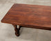 Country English Provincial Oak Farmhouse Trestle Dining Table