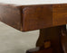 Country French Provincial Oak Farmhouse Trestle Dining Table 9 Ft
