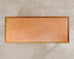 Midcentury French Palladian Fruitwood Library Table Desk 7 Ft