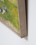 Mid-Century Impressionist Summer Garden Oil Canvas Painting