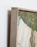 Mid-Century Impressionist Summer Garden Oil Canvas Painting