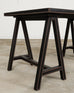 Samantha Todhunter Design Matilda Leather Sawhorse Campaign Desk