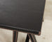 Samantha Todhunter Design Matilda Leather Sawhorse Campaign Desk