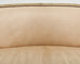 Neoclassical Gustavian Style Leather Cabriole Sofa Canape