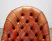 Chesterfield-Style Tufted Leather Executive Swivel Desk Chair