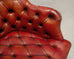 Chesterfield-Style Tufted Leather Executive Swivel Desk Chair