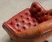 Chesterfield-Style Tufted Leather Executive Swivel Desk Chair