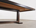 Monumental Ferrell+Mittman Modern Trestle Dining Table 13 Ft