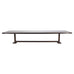 Monumental Ferrell+Mittman Modern Trestle Dining Table 13 Ft