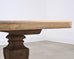 Country Italian Provincial Stripped Oak Trestle Dining Table 7 Ft