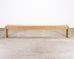 Karl Springer Style Organic Grasscloth Waterfall Console 10 Ft