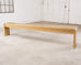 Karl Springer Style Organic Grasscloth Waterfall Console 10 Ft