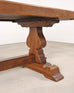 Country French Provincial Oak Farmhouse Trestle Dining Table 10 Ft