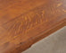 Country French Provincial Oak Farmhouse Trestle Dining Table 10 Ft