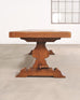 Country French Provincial Oak Farmhouse Trestle Dining Table 10 Ft
