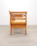 Monumental Swedish Biedermeier Style Burl Hall Bench 11.5 Ft