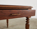 19th Century English William IV Fruitwood Writing Table or Desk