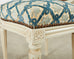 Set of Six French Louis XVI Style Painted Dining Chairs