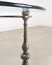 Formations Iron and Glass Baroque-Style Dining Center Table