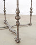 Formations Iron and Glass Baroque-Style Dining Center Table
