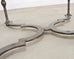 Formations Iron and Glass Baroque-Style Dining Center Table