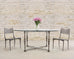 Set of Four Dan Johnson Brown Jordan Sol Y Luna Dining Chairs
