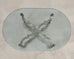 Formations Iron and Glass Baroque-Style Dining Center Table